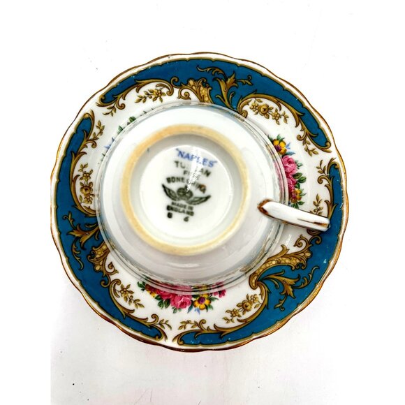 Tuscan Fine Bone China "Naples" Teacup & Saucer Set - Picture 14 of 14
